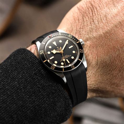 tudor black bay 58 black strap|black bay 58 strap options.